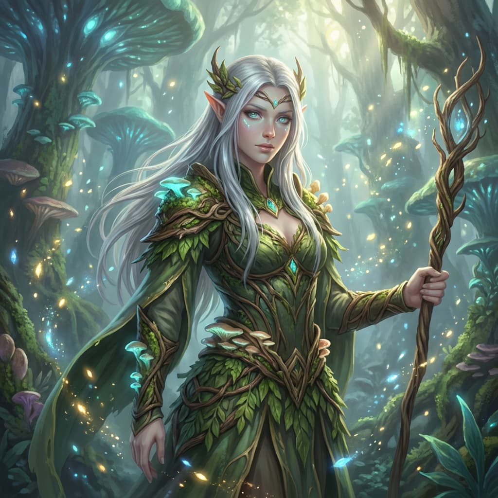 Dream forest elf